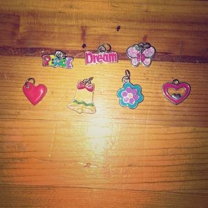 necklace charms 7 in total